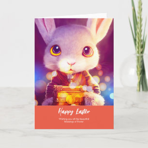 Påskharen Jacob Falt gratulationskort Kort
