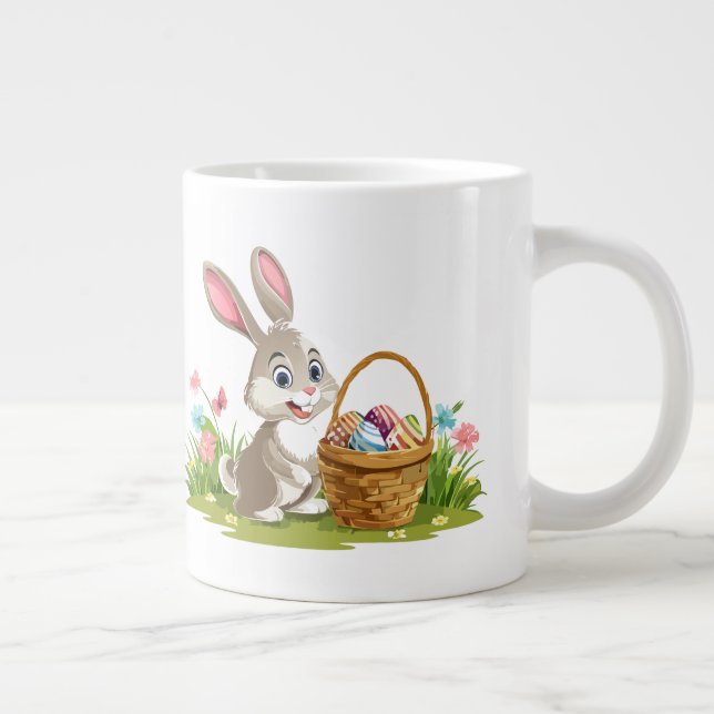Påskharen Jumbo Mugg (Höger)