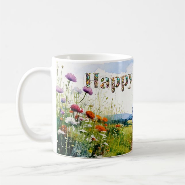 Påskharen Kaffemugg (Vänster)
