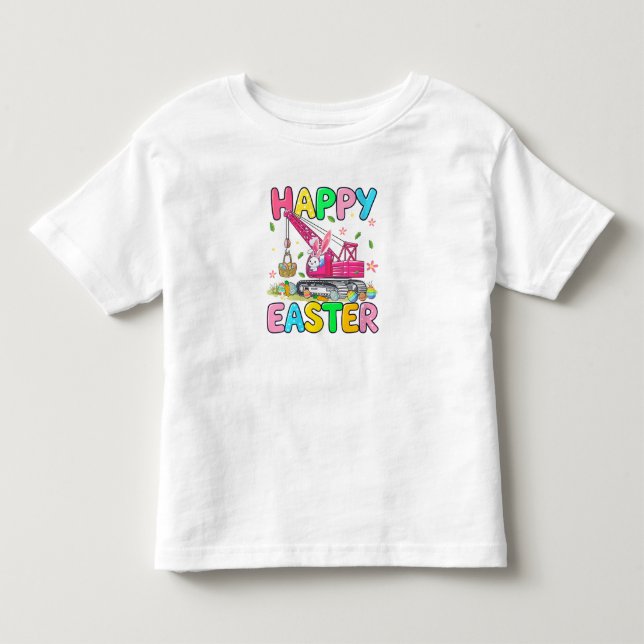 Påskharen Konstruktionskul T Shirt (Framsida)