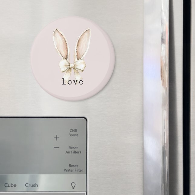 Påskharen öronbåge kärlek magnet (In Situ (Fridge))