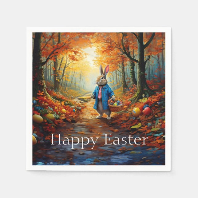 Påskharen Pappersservett (Framsidan)
