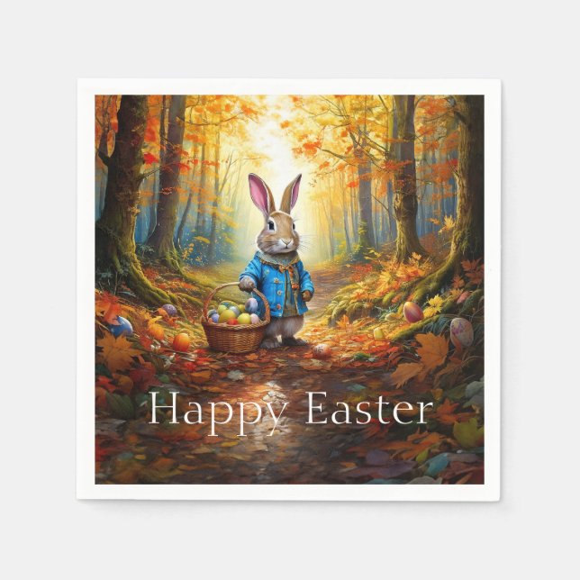 Påskharen Pappersservett (Framsidan)