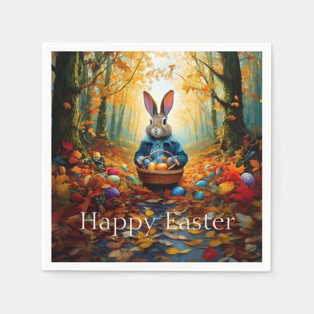 Påskharen Pappersservett (Framsidan)