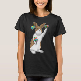 Påskharen påsk påskägg jonglör t shirt