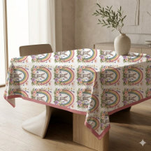 Påskharen Regnbågs Konst Vilda Blommor Äng