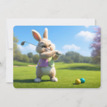 Påskharen spelar golf i Lowcountry