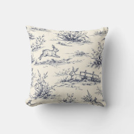 Påskharen Tallrikar Kudde