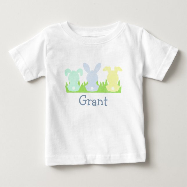 Påskharen Trio för Småpojkar T Shirt (Framsida)