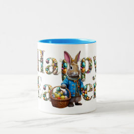 Påskharen Två-Tonad Mugg