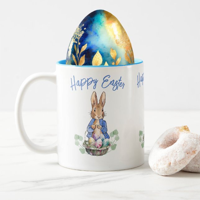 Påskharen Två-Tonad Mugg (Pop an Easter egg in one of these Peter rabbit cups for a unique Easter gift.)