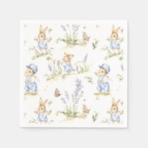 Påskharen Vintage Kanin Papper