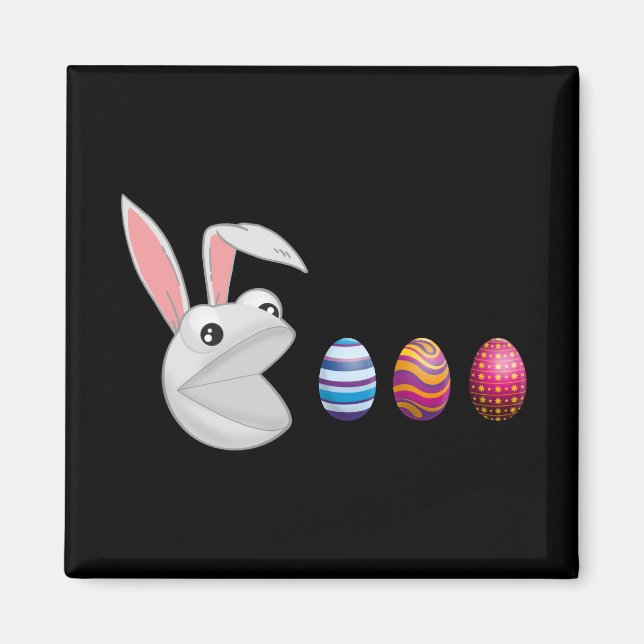 Påskharens äggsökning magnet (Framsidan)