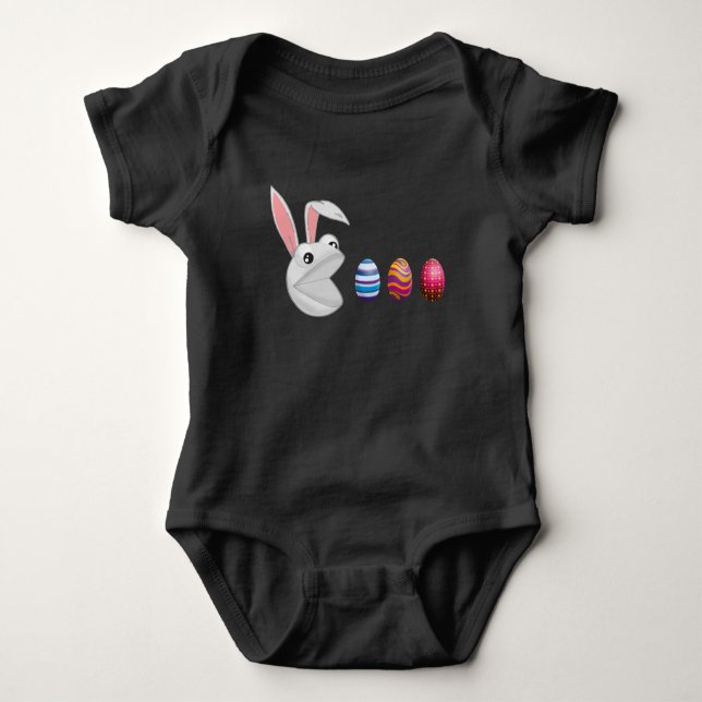 Påskharens äggsökning t shirt (Framsida)