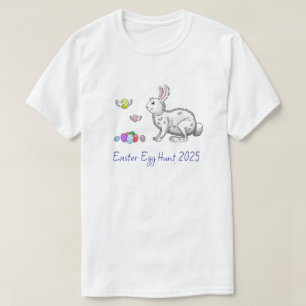 Påskharens äggsökning t shirt