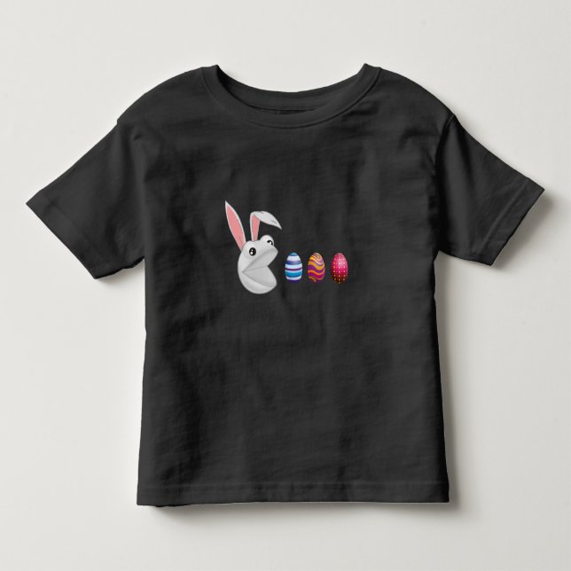 Påskharens äggsökning t shirt (Framsida)