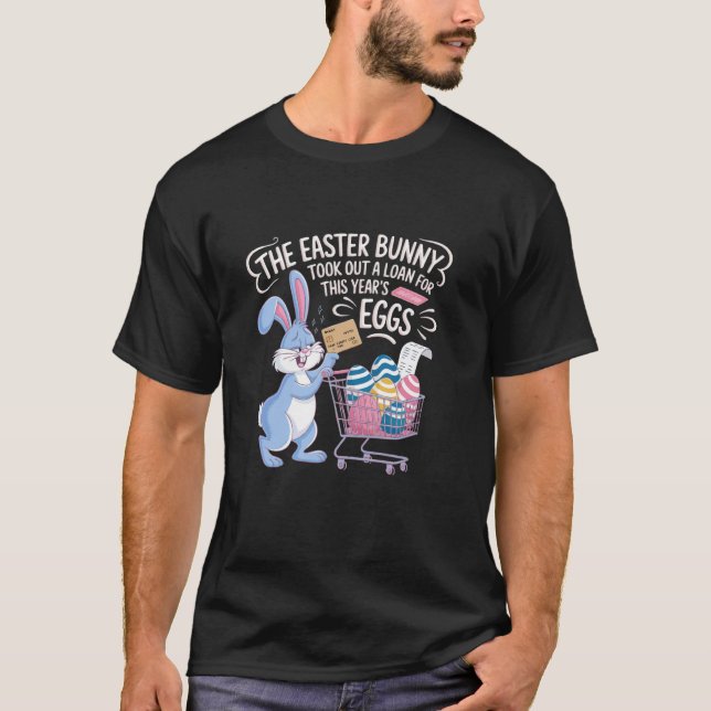 Påskharens Dyra Ägg T Shirt (Framsida)