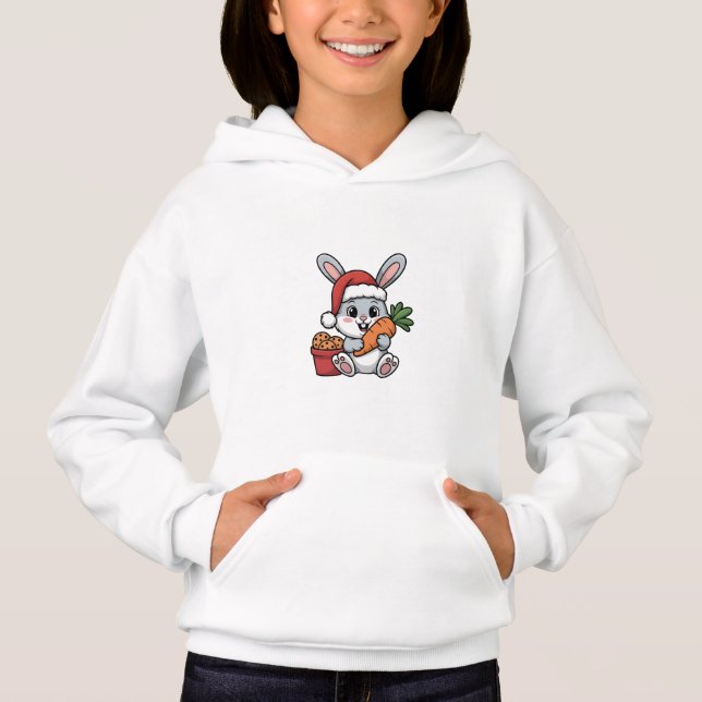 Påskharens morot jul rolig söt högtid t shirt (Framsida)
