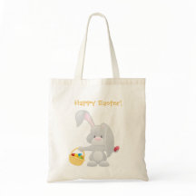 Påskharetote bags