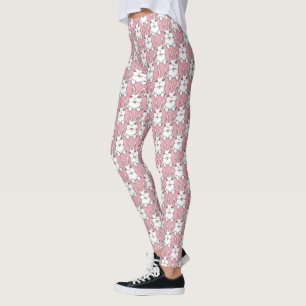 Påskharlekängor Svarta Påskhar Leggings Byxor