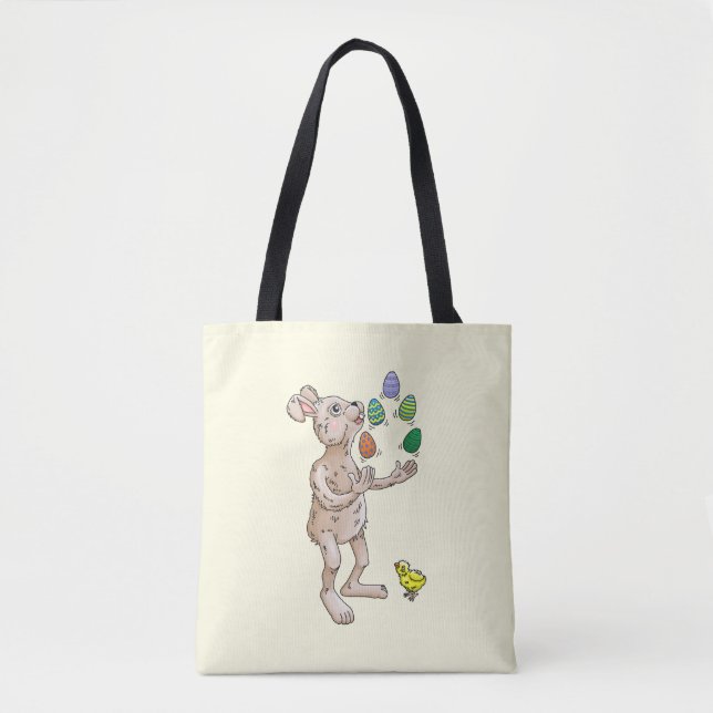 Påskharn blandas med Påskäggen Tygkasse (Framsida)