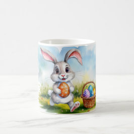 Påskharn Cute Watercolor Kaffemugg