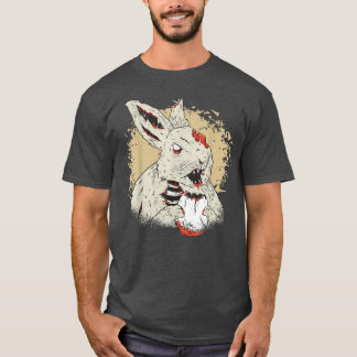 Påskharn för skräck, Glad påsk Evil Bunny Fläkt C T Shirt