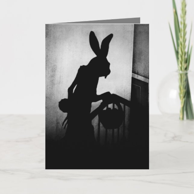 Påskharn kommer helgkort (Framsida)