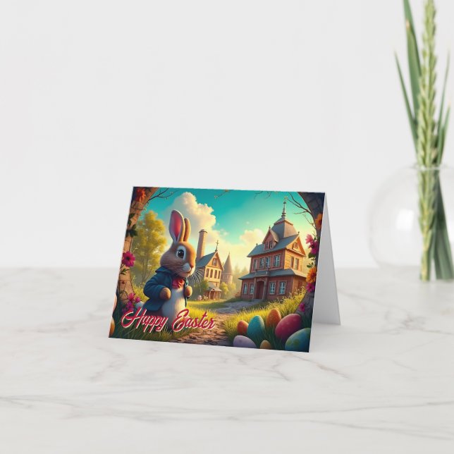 Påskharn på en hemlig Uppdrag Kort (Framsida)