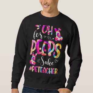 Påskharn Rabbit för gymnastik Pe Teacher Lång Ärmad Tröja