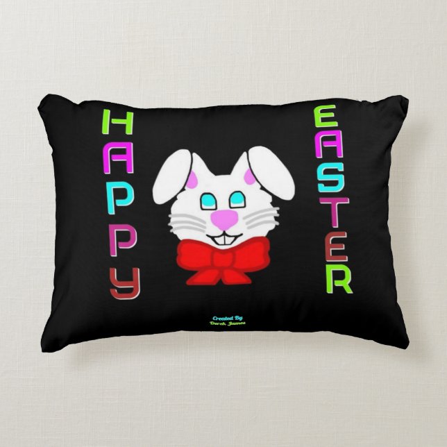 Påskharns dekorfyllning prydnadskudde (Framsidan)