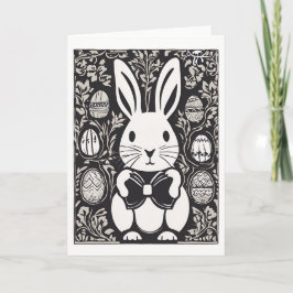 Påskharns hälsningskort helgkort