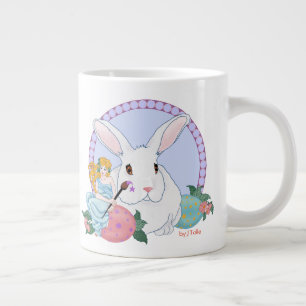 Påskharns hjälper jumbo mugg