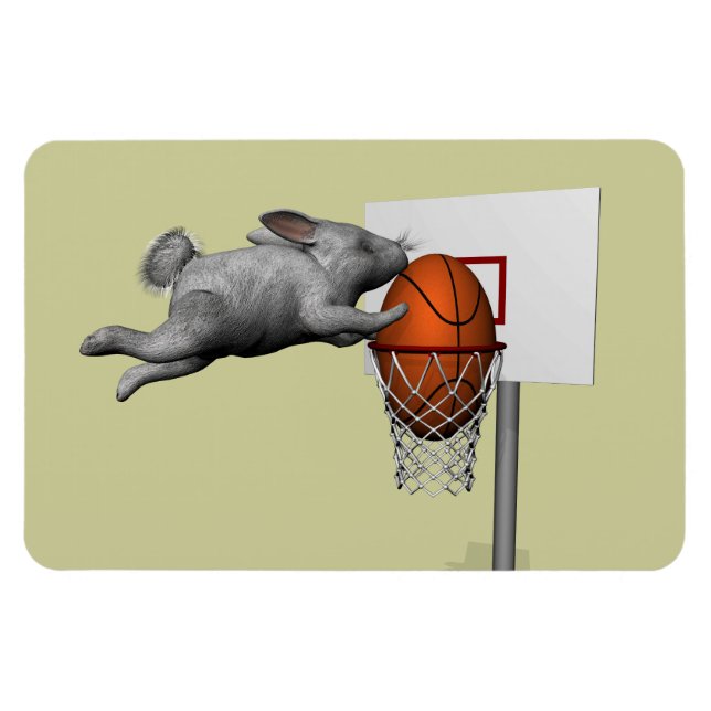Påskharns Perfekt Slam dunk Magnet (Horisontell)
