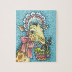PÅSKHATT GIRAFF PUSSEL