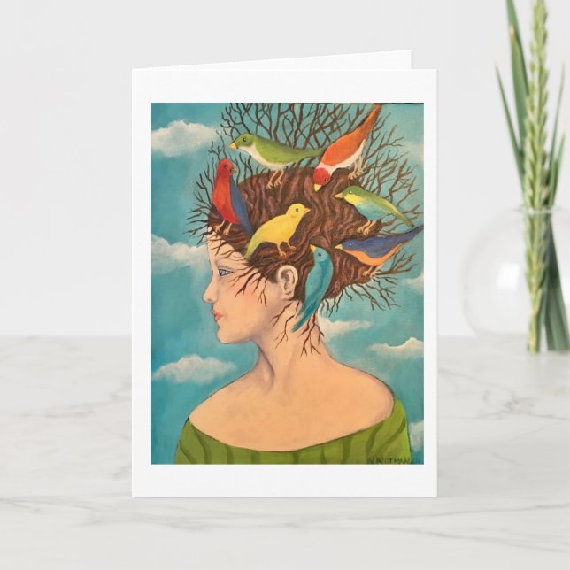 Påskhätta Kort (Framsida)