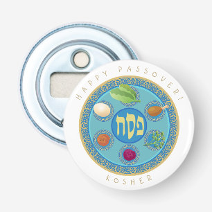 Påskhögtiden pläterar Kosher Pesach Flasköppnare