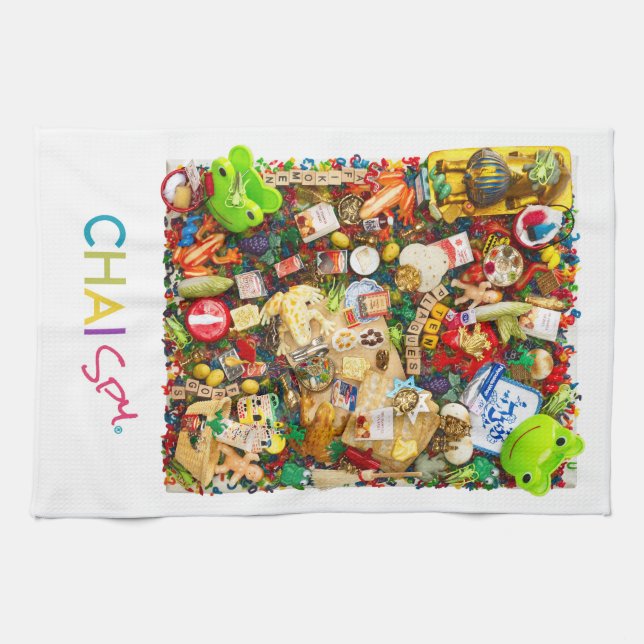 Påskhögtidkökshandduk Kökshandduk (Horisontell)