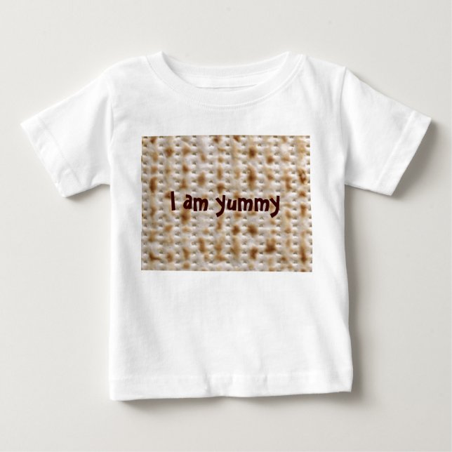 PåskhögtidMatzohbaby utslagsplats (kortärmaden) Tee (Framsida)