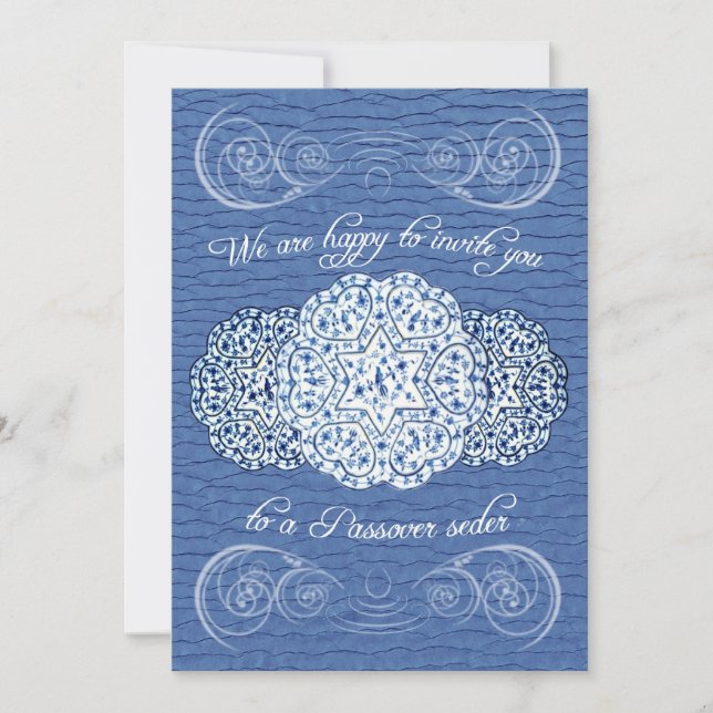 PåskhögtidSeder inbjudan (Framsida)