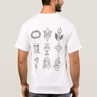 Påskikoner: Jesus, Maria, Kors och böner T Shirt