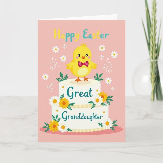 Påskkakka kort med prickar (Framsida)