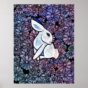 Påskkanin Kanin Vår Ostara                  Poster
