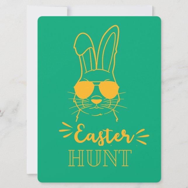 Påskkaninen Julkort (Framsida)