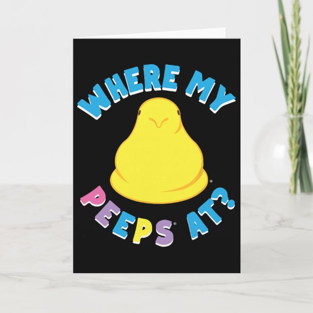 Påskkaniner Var är mina kaniner Clic Chick  Kort (Framsida)