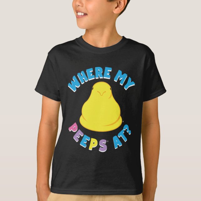 Påskkaniner Var är mina kaniner Clic Chick  T Shirt (Framsida)