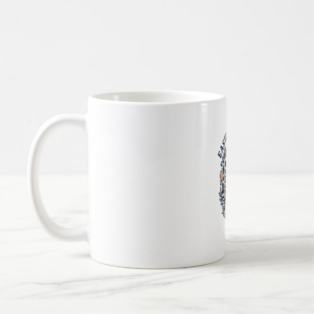 Påskkatt Kattgrafisk Tee Art - Påskkattklubb_1 Kaffemugg (Vänster)