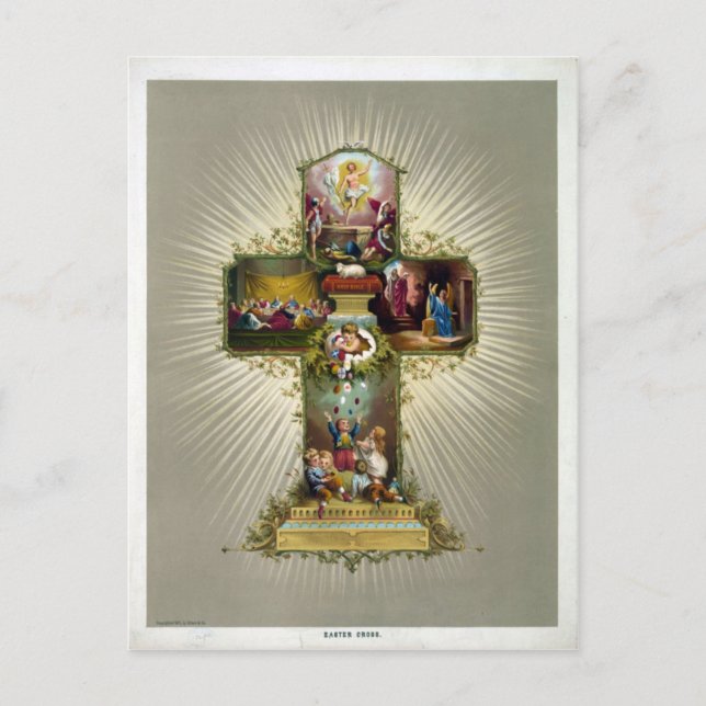 Påskkor Helg Vykort (Framsida)