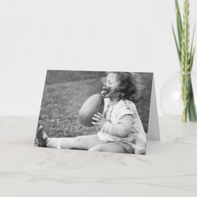 Påskkort - En Mycket Glad Påsk Helgkort (Framsida)