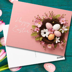 Påskkort med påskägg vykort
